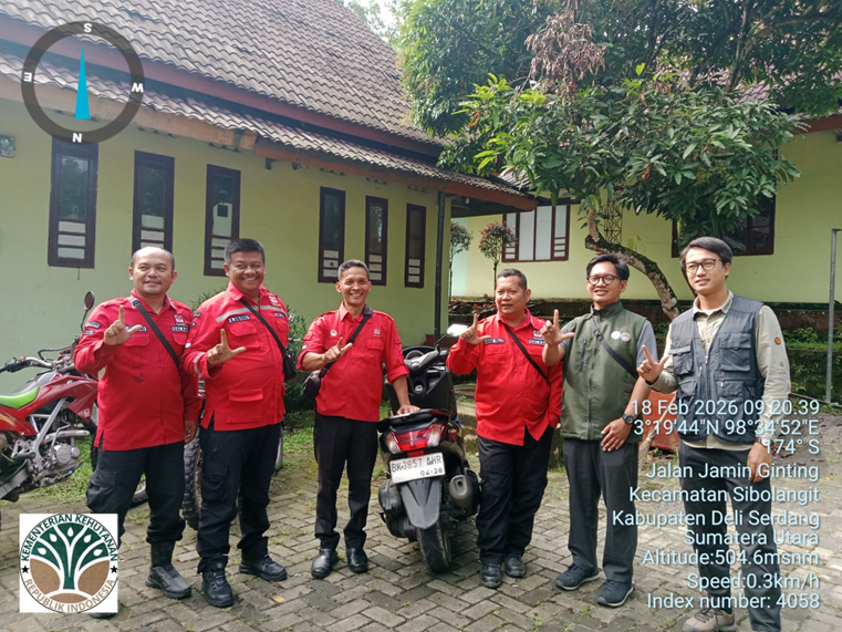 Resor Konservasi CA/TWA Sibolangit Lakukan Koordinasi dan Monitoring Kelompok Tani Binaan