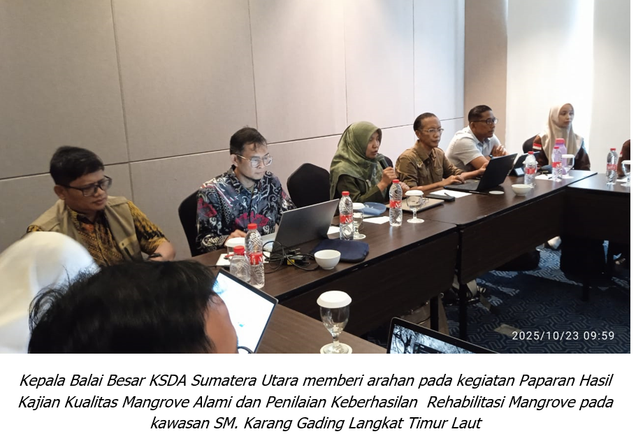 Memperkuat Baseline Kondisi Mangrove SM. Karang Gading Langkat Timur Laut