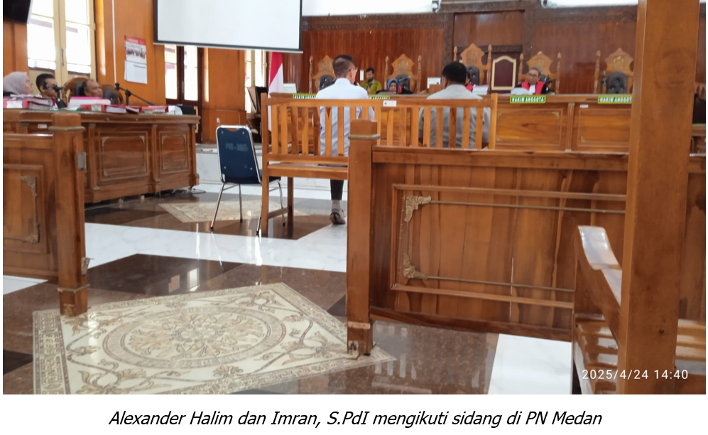 Alexander Halim alias Akuang dan Imran, S.PdI Divonis 10 Tahun Penjara Dalam Kasus Korupsi Alih Fungsi Kawasan SM. Karang Gading Langkat Timur Laut